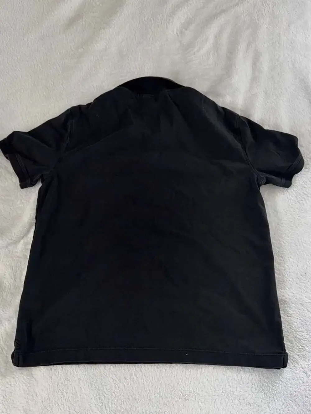 Banana Republic Luxe Touch Polo Shirt Black Size M